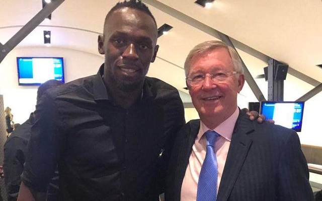 飞人博尔特加入曼联,退役博尔特踢足球