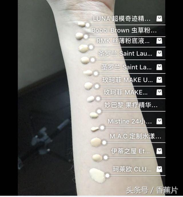 美妆推荐粉底液,大牌粉底液遮瑕持妆测评