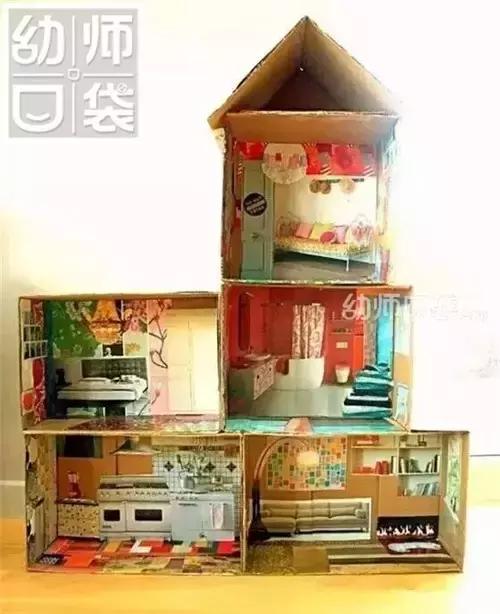 幼儿园鞋盒的多种玩法,买来的鞋盒不要怎么利用