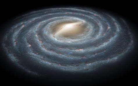 我们的银河系在宇宙中叫什么,我们生活的银河系是怎么诞生