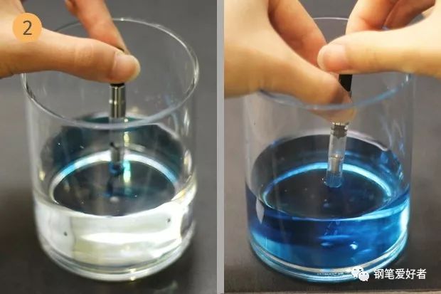 钢笔的换墨和清洗,钢笔清洗