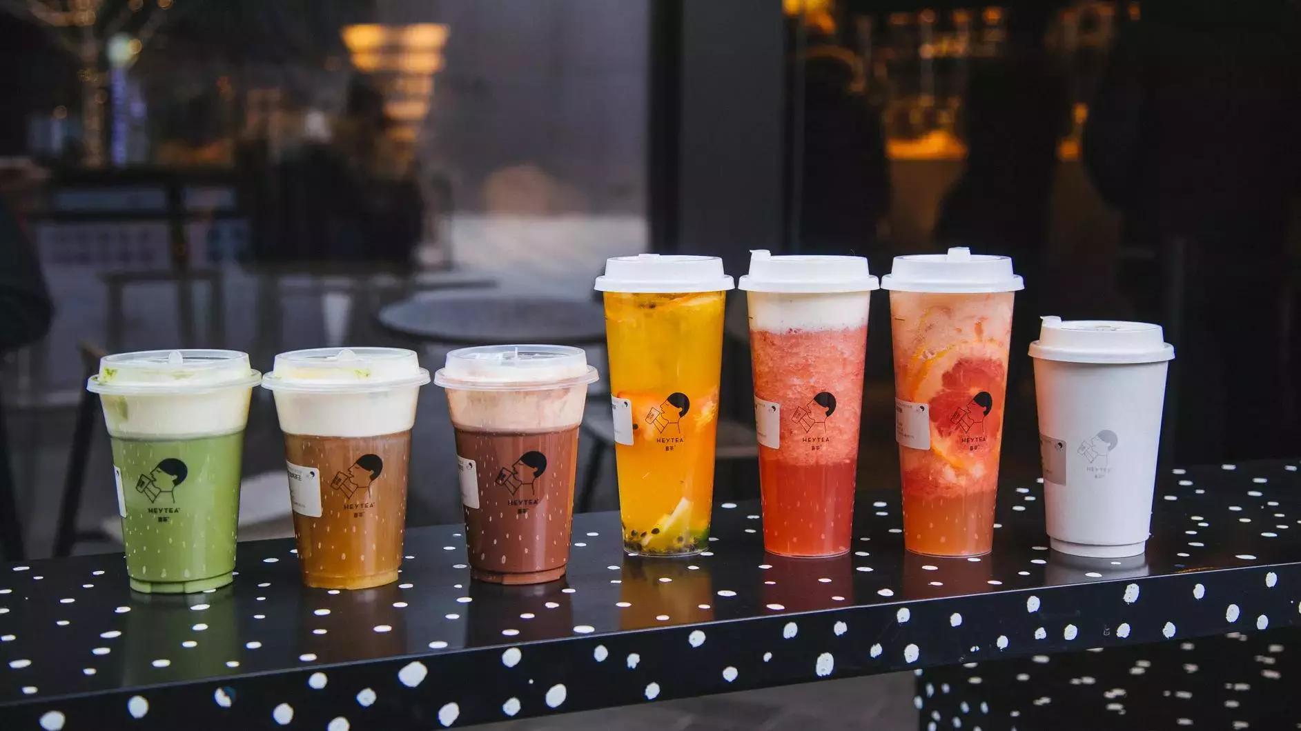 拔草2017年风头很劲的喜茶、1点点、奈雪の茶