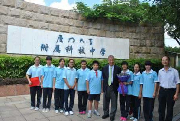厦门大学附属科技中学厉害吗,厦门大学附属科技中学高中风景