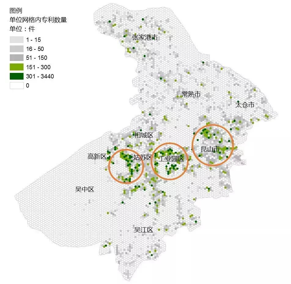 空间网格视角下的苏州市企业知识产权集聚研究｜信用观察