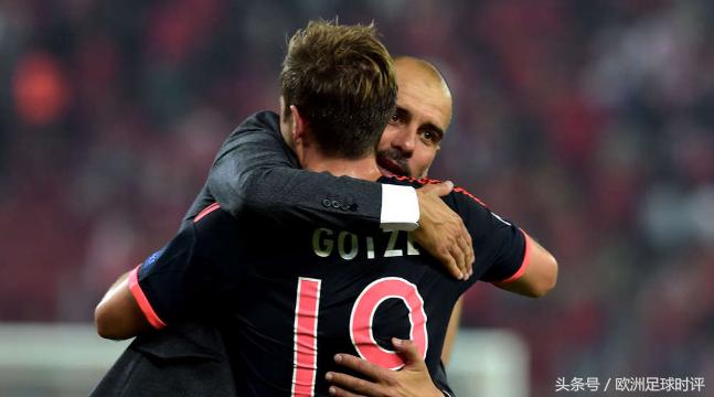 瓜迪奥拉放弃了他的战术思想,多特旧将瓜迪奥拉当年很欣赏格策