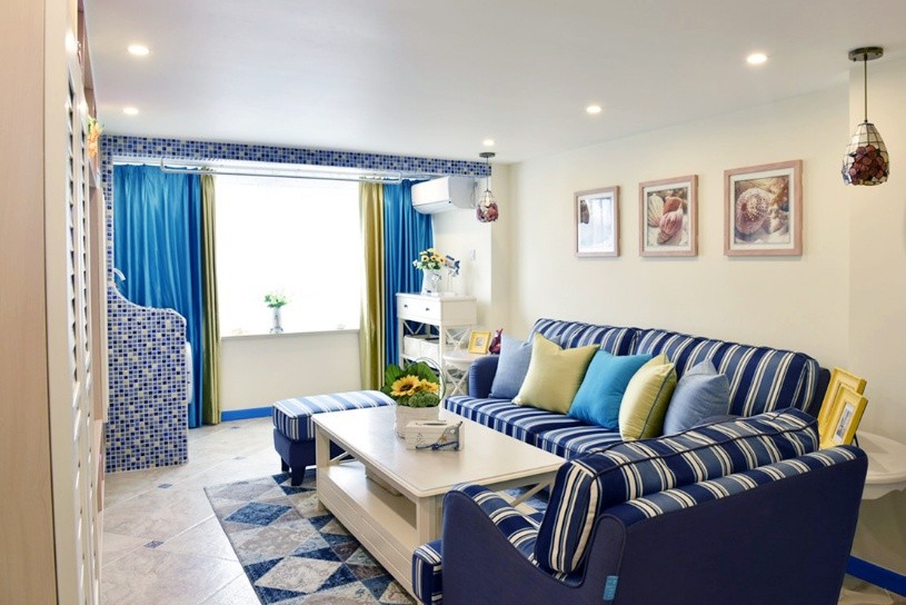 48平小户型地中海风格,30平方地中海装修