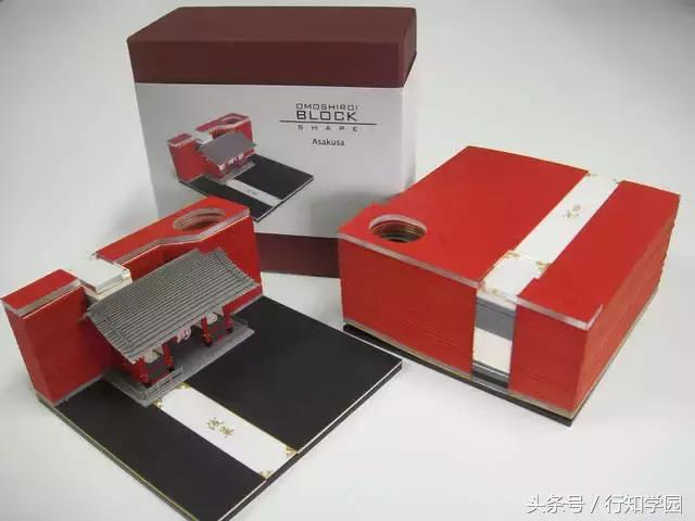 岛国新一创意文具!便条纸里藏着一个清水寺?