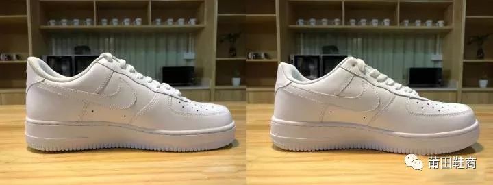 nikeairforce107真伪,nikeairforce107lv8黑白辨真假
