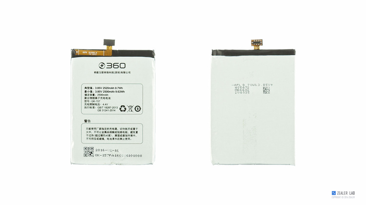 拆解360,360f4手机