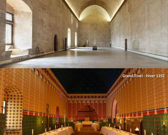 隐忍与信仰:浮雕下的教皇新堡,九代教皇的流离之路