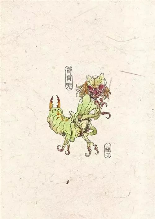 中国百鬼图魑魅魍魉,中国百鬼录伥鬼