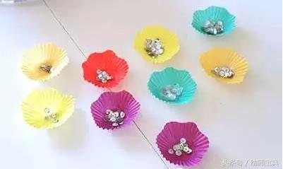 儿童diy手工奶油蛋糕玩具,蛋糕纸托能直接用吗