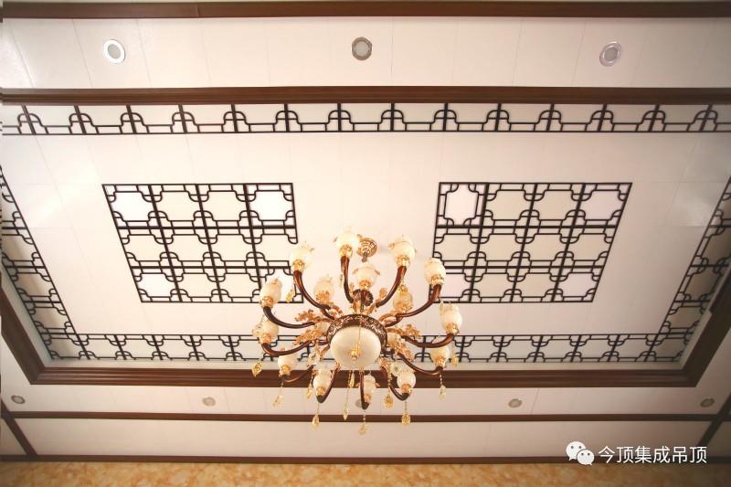 震撼！今顶超奢高端定制豪宅吊顶竣工！