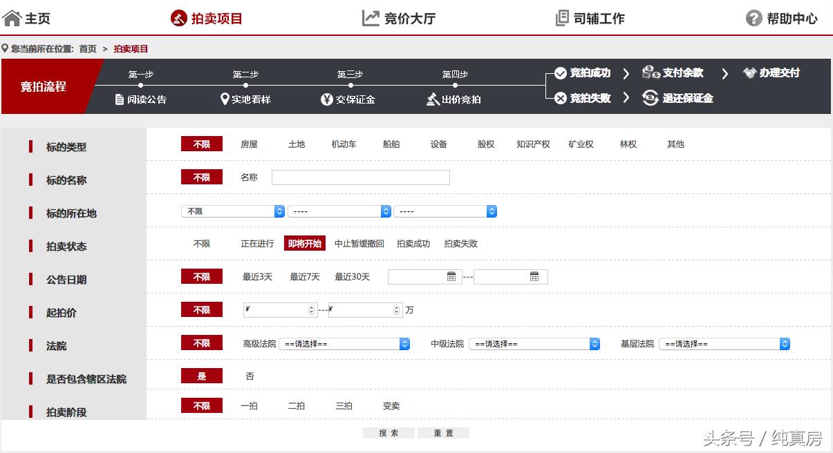 司法拍卖法拍房,人民法院诉讼资产拍卖网