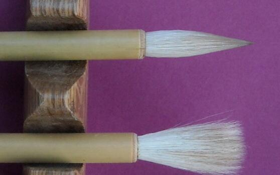 草帽崔毛笔是名牌吗,田蕴章毛笔行书每日一字视频讲座