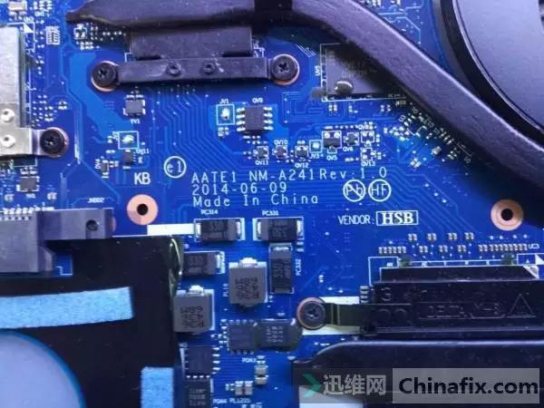 超新的机器THINKPADE555NM-A241秒修复