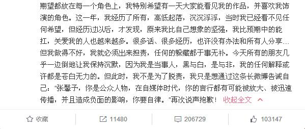 张馨予现在为什么选择当一名演员,揭秘张馨予为什么一直被黑
