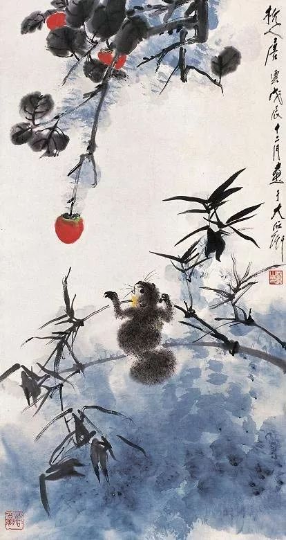 唐云早期花鸟作品欣赏,唐云先生花鸟条幅全集