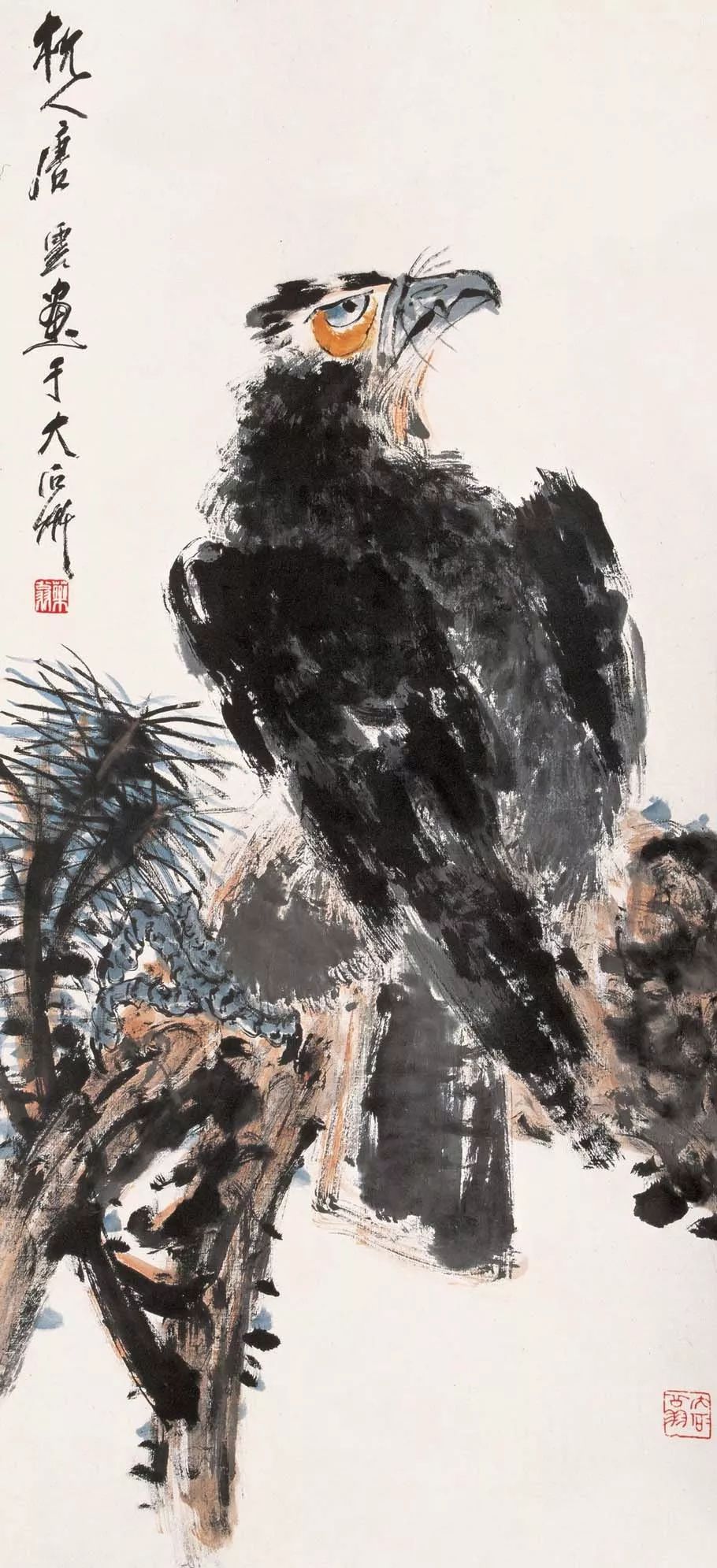 唐云早期花鸟作品欣赏,唐云先生花鸟条幅全集