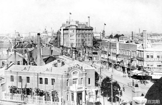 中山路七福屋百货-平面呈三角形抹去三个角日系第一家百货商店