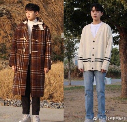 建议找个会穿搭的男朋友,男朋友穿搭你选哪个