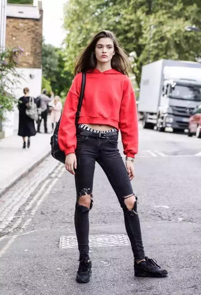 时髦好穿的卫衣合集30款随便挑,多试试这几款时髦卫衣