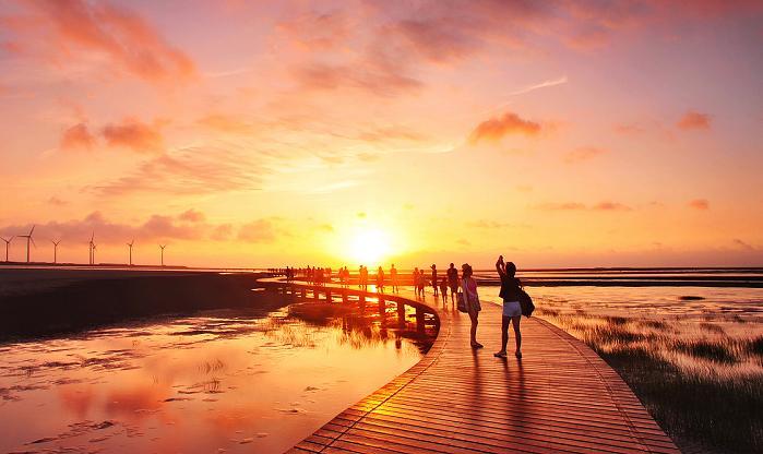 假期又有新去处了!高美湿地:摄影师的创作天堂、娱乐天地