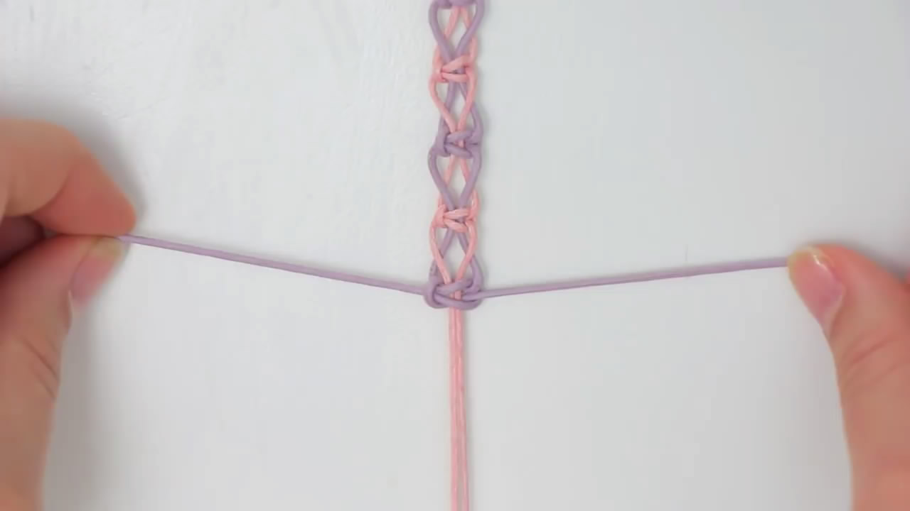 超简单的手链编织,简单而实用的手链编织教程