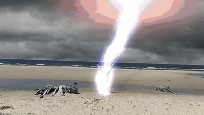 被闪电击中的人会怎么样,被闪电击中得到永生