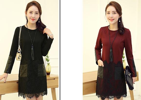 2015新款打底蕾丝长袖,今年最爆款加绒蕾丝打底