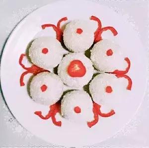 椰蓉芸豆,椰蓉白芝麻包