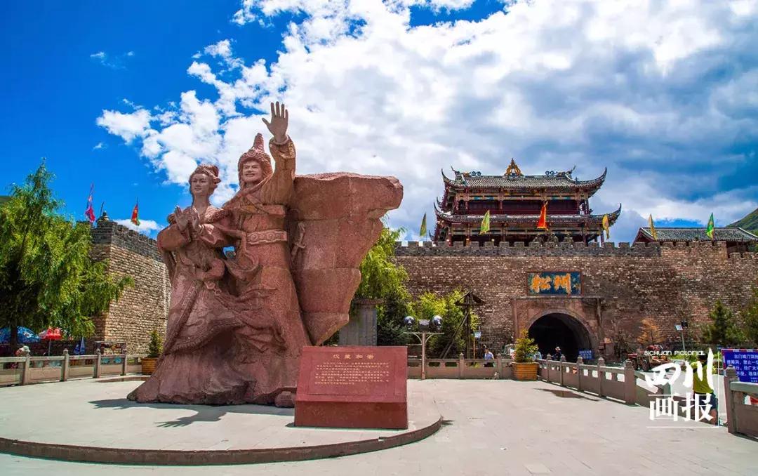 黄龙溪古镇松潘古城,探访川西高原上的松潘古城