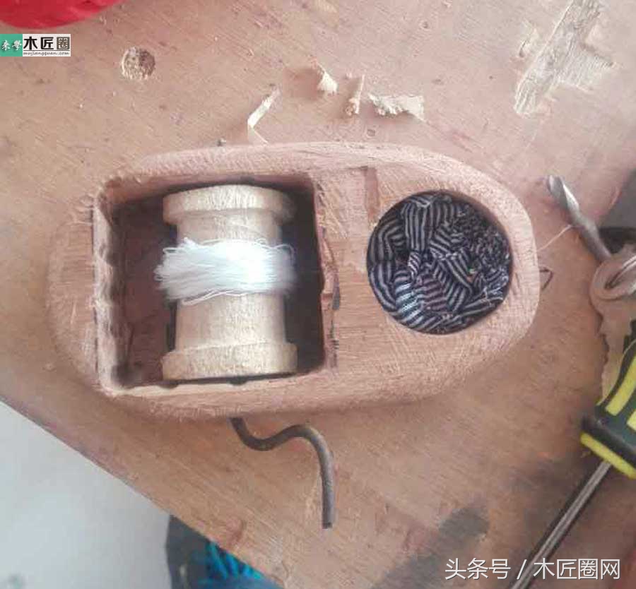 木匠用墨斗制造方法,木工墨斗制作全过程