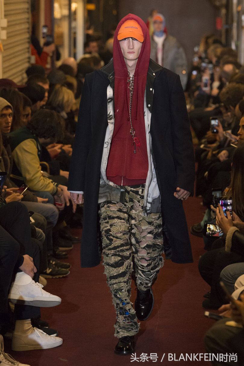 时装周eliesaab秀场,vetements男装发布会