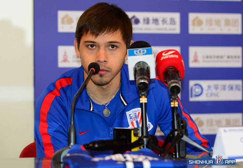 申花新援见面会,绿地申花孙凯