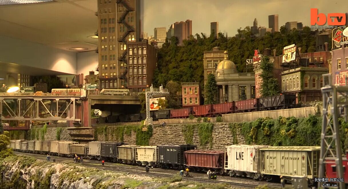 最袖珍的火车模型沙盘,德国最大铁道模型沙盘
