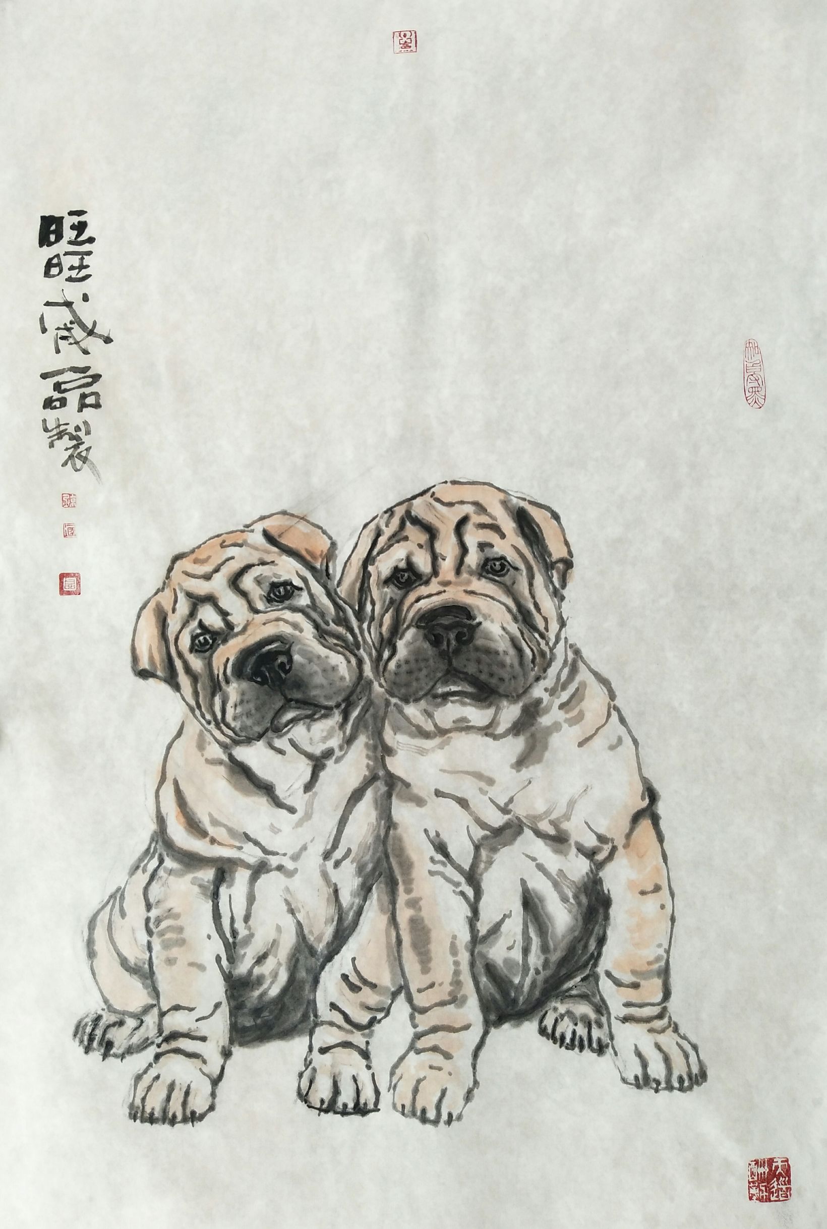 阳阳说画,阳阳说画展作品