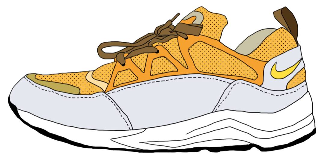 买过厂鞋，做过编辑，见证本土潮流变迁的他如今只留下这两色球鞋