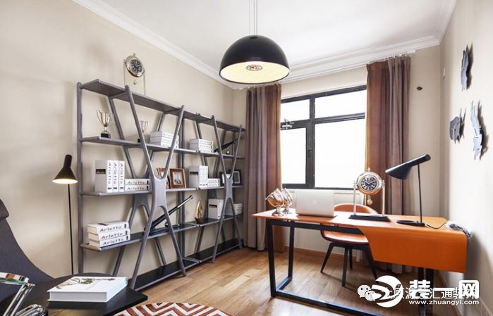 太原太化蓝月湾138平米现代港式风三居室装修案例