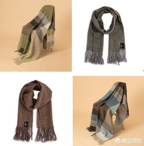 围巾怎样系上档次,男式围巾系法大全