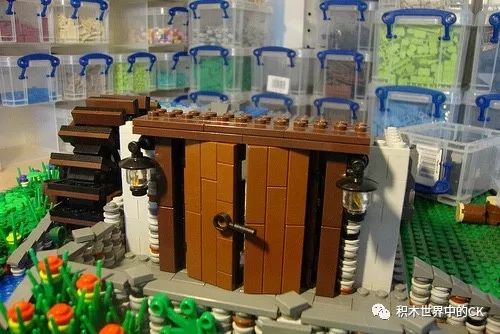 教程手把手教你如何用乐高搭建中古场景5之水车屋