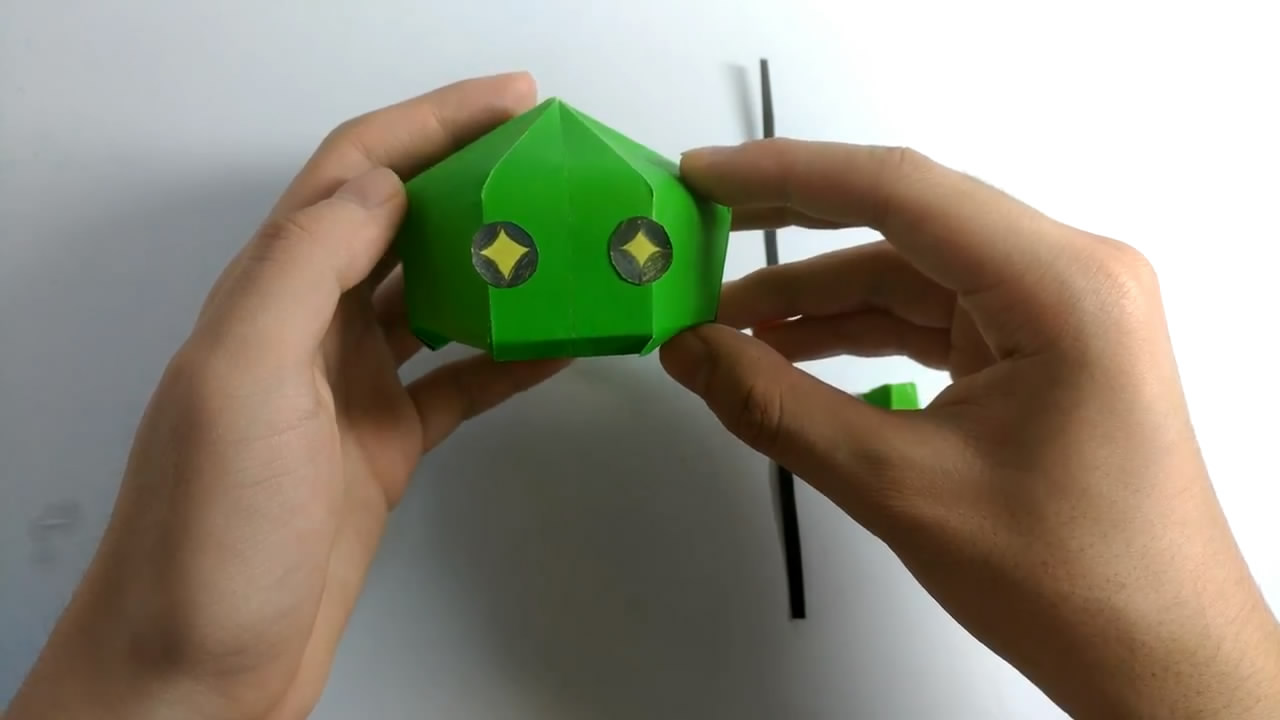 折纸复杂灯笼鱼教程,手工折纸大全鱼灯笼