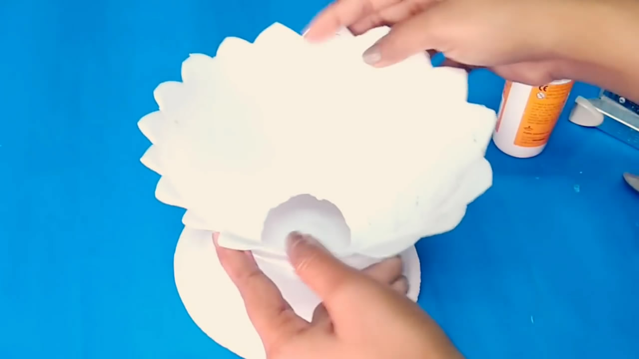 没有纸盘怎么做花篮,纸盘花篮手工制作