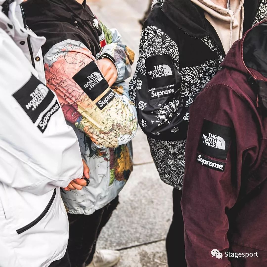 supreme重磅衣服,supremethenorthface抓绒夹克