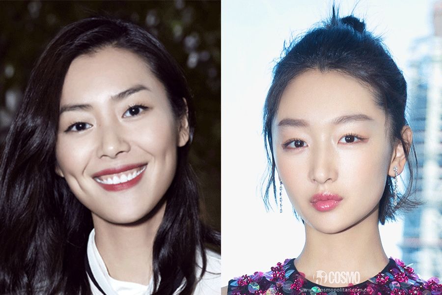 刘雯的单眼皮就是王道,刘雯的脸型适合什么妆容