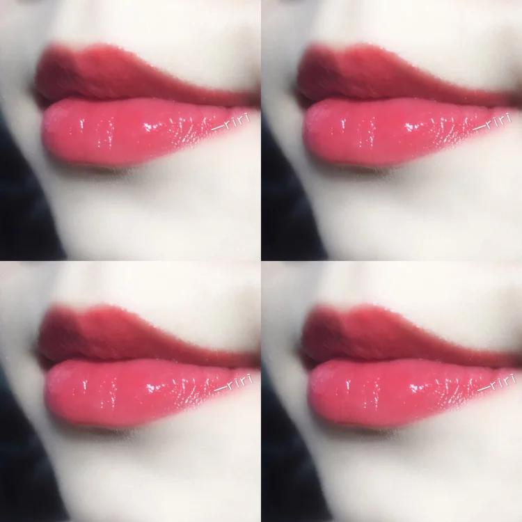 猪猪女孩口红试色,粗糙猪猪女孩口红试色