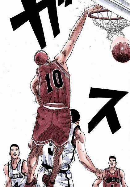 灌篮高手樱木犯规集锦,灌篮高手樱木扣篮扣到别人头上