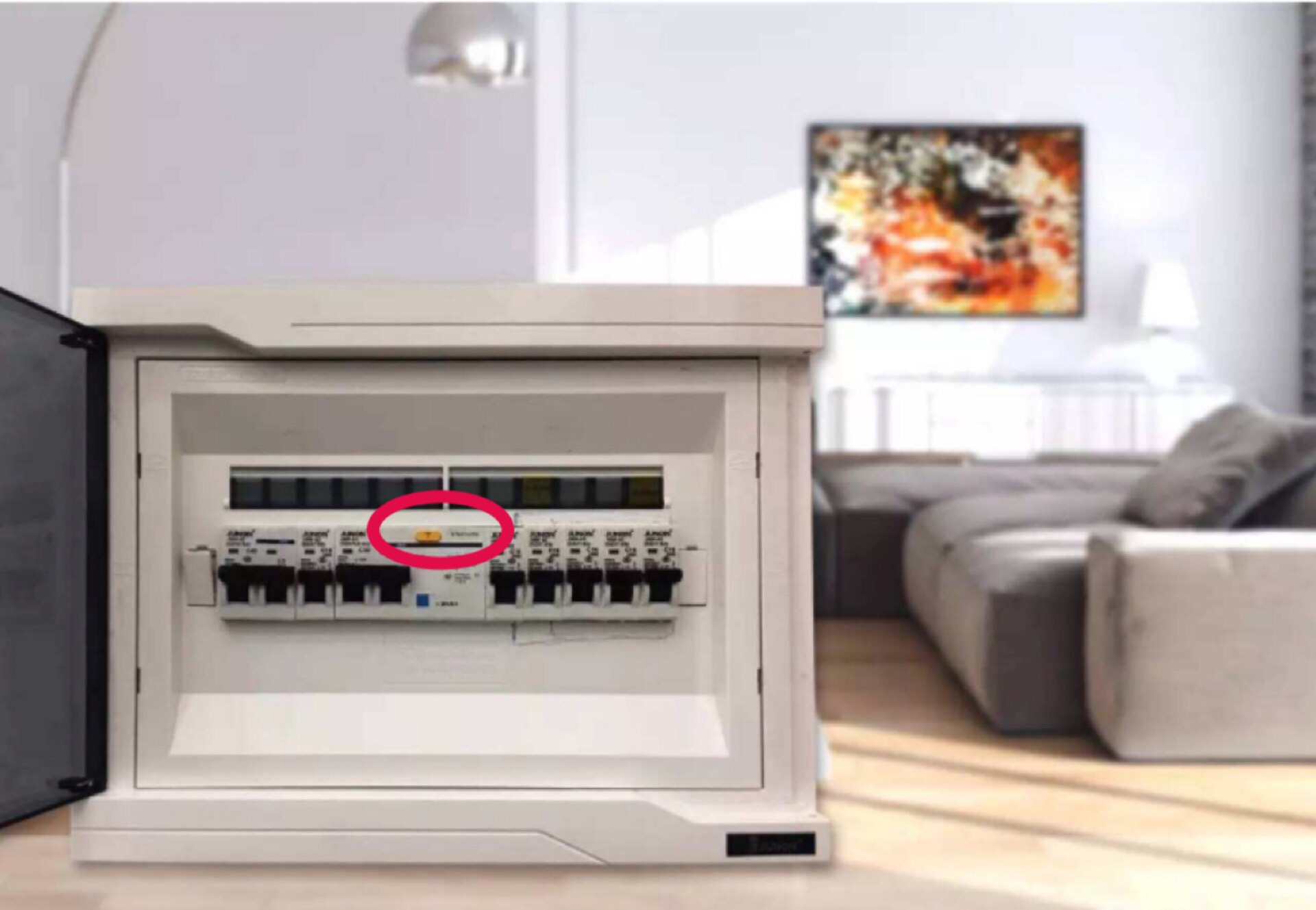 家里配电箱几个按钮作用,家用电箱有个小按钮是干什么的