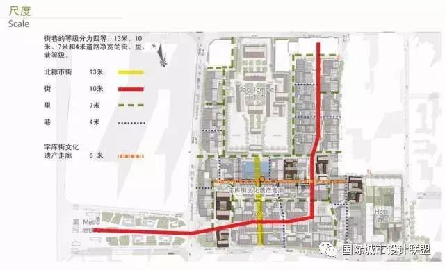 太古里街区效果图,经典block街区设计