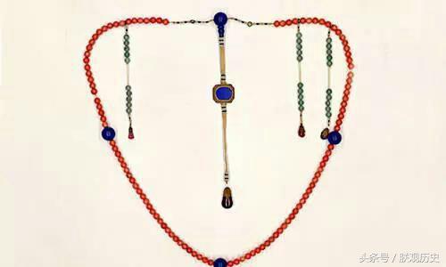 慈禧的帝王绿佛珠,慈禧太后戴过的红玛瑙朝珠